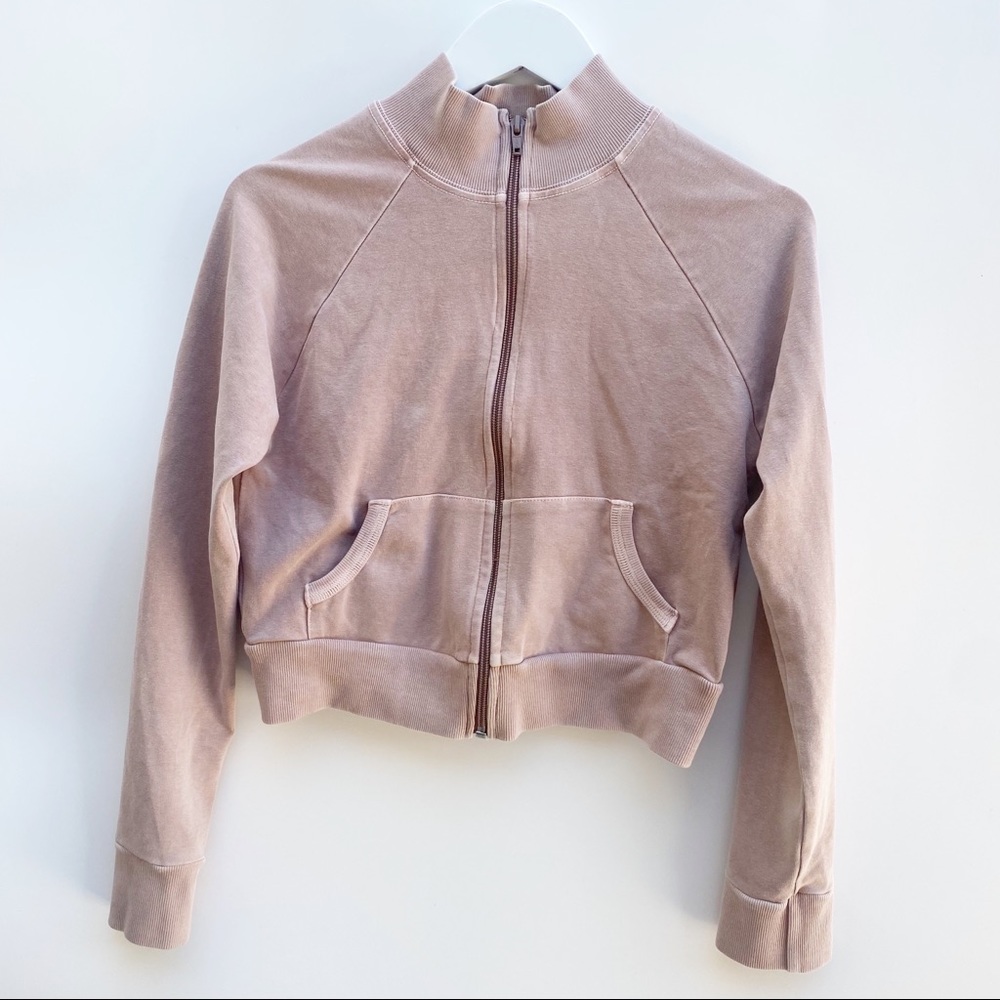 SKIMS Cropped Zip Jacket Size M